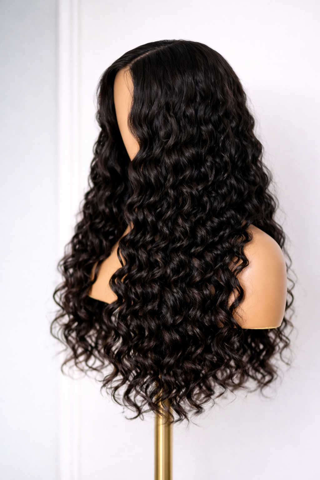 100% Virgin Hair DEEP WAVE Wig 180% Density